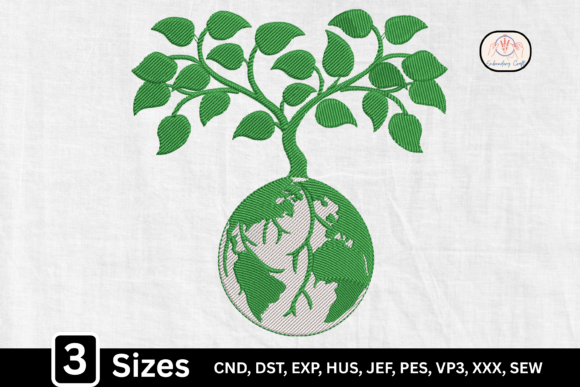 Eco Friendly World Earth Tree: A Symbol of Growth for Your Creative Workflow