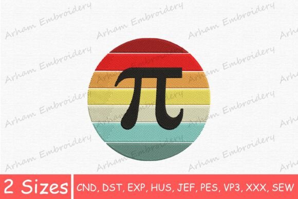 Retro Pi Day Embroidery Design: A Practical Evaluation