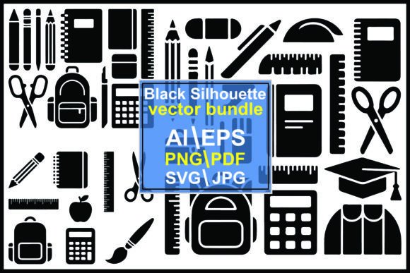 Silhouettes School Supplies Education: A Practical Asset for Designers
