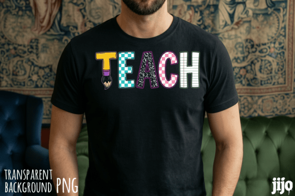 Teacher Teach Art Education PNG Design